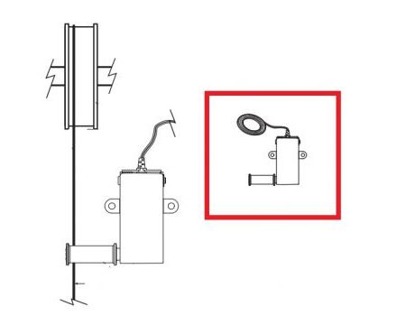 Bezpečnostný snímač napnutia lanka LiftMaster - 041A9264 (balenie bulk)